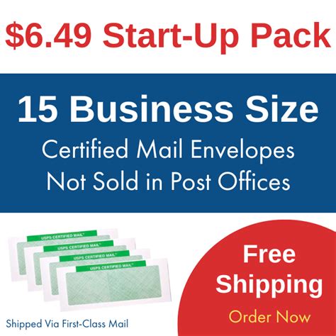 Certified Mail Labels for Business