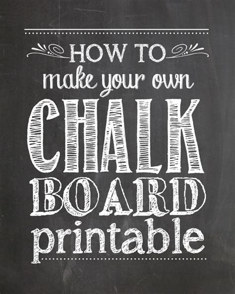 Chalkboard Template 7