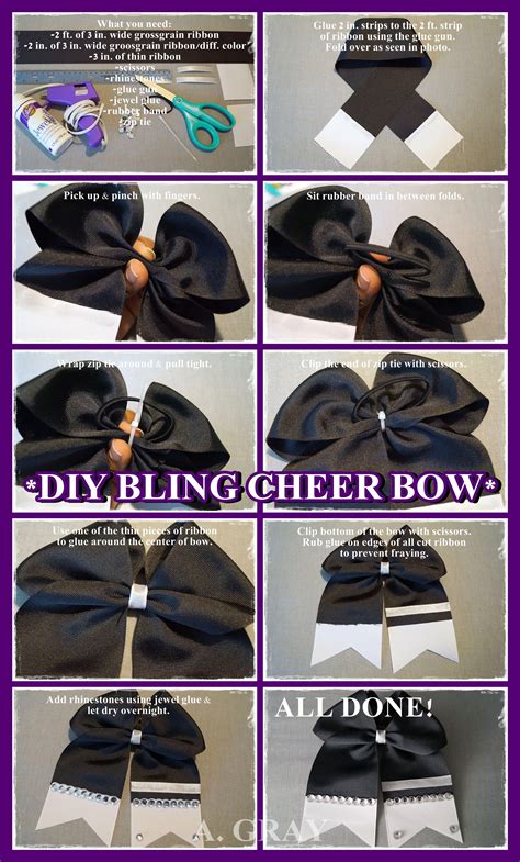 Cheer Bow Crafting