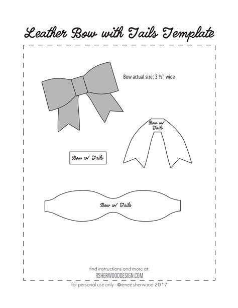 Cheer Bow Patterns