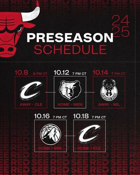 Chicago Bulls Schedule