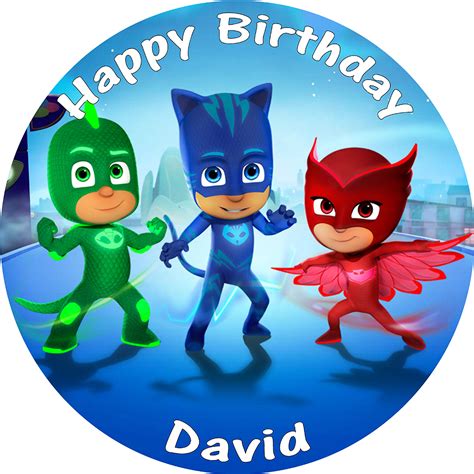 Choosing PJ Masks Cake Toppers