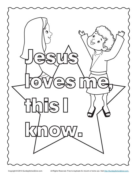 Christian Coloring Pages for Church