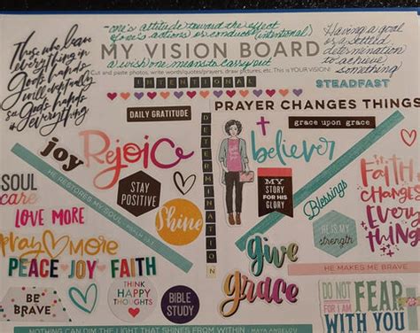 Christian Vision Board Example 10