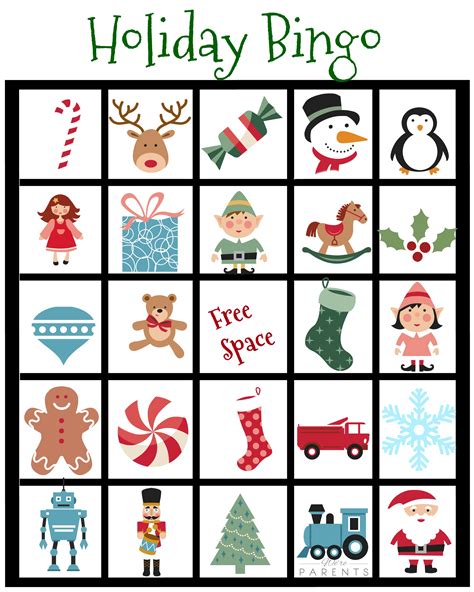 Christmas Bingo For Kids