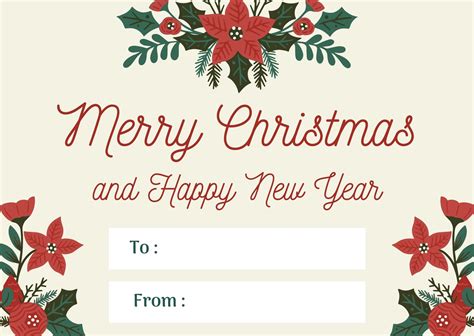 Christmas Card Template