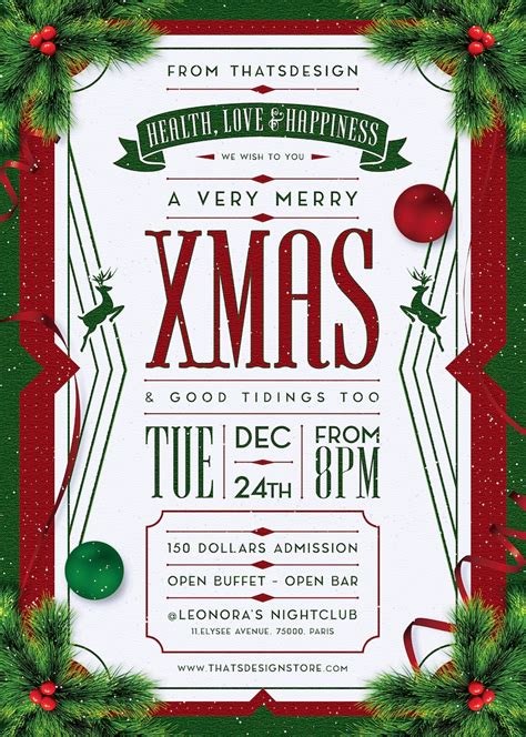 Christmas Event Flyer