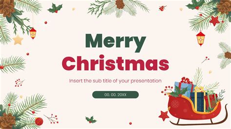 Christmas Google Slide Template 8