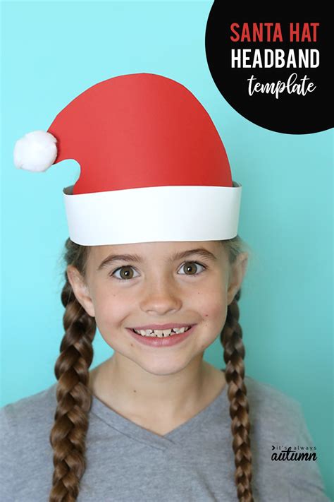 Christmas Headband Craft Printable