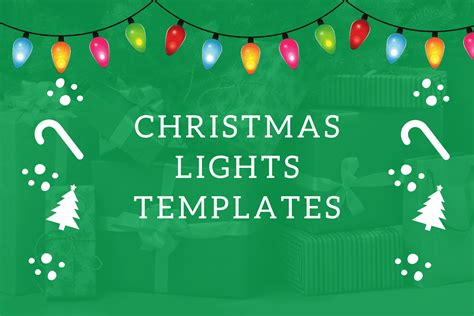 Christmas Light Template 10