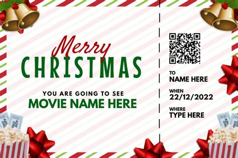 Christmas Movie Ticket 8