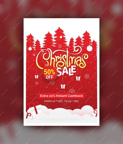 Christmas Sale Flyer