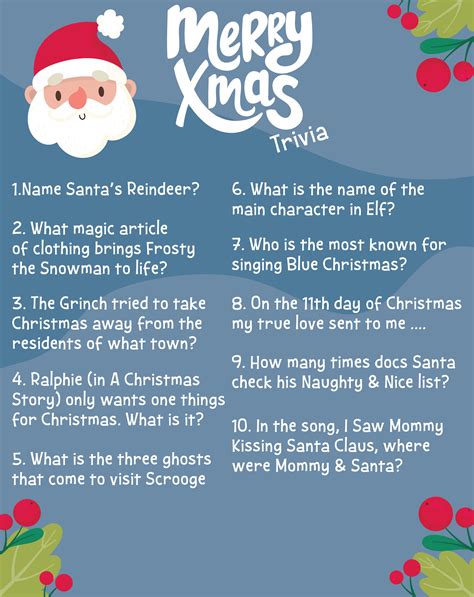 Christmas Trivia for All