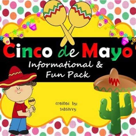 Cinco de Mayo educational templates