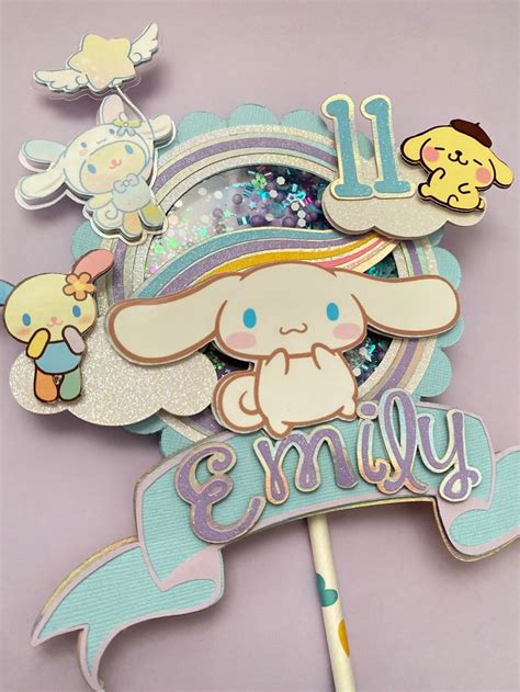 Cinnamoroll Cake Topper Ideas