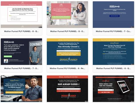 Clickfunnels 2.0 Template Designs For Different Industries