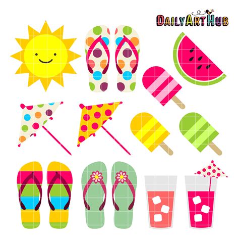 Clip Art Summer Printables