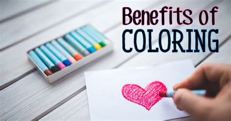 Benefits of Coloring for Children