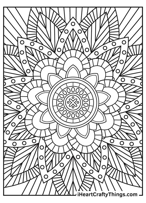 Coloring Pages For Adults Stress Relief