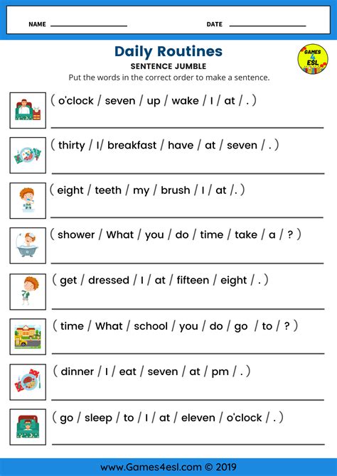 Common Challenges with ESL Grammar Worksheets