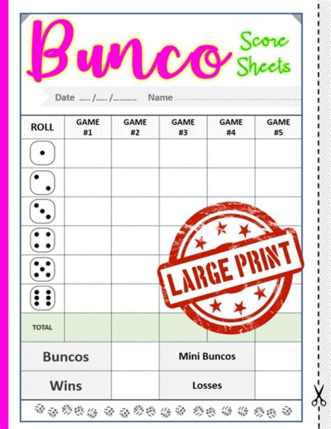 Common Mistakes to Avoid When Using a Bunco Score Sheet