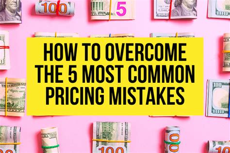 Common Mistakes Free Price Tags