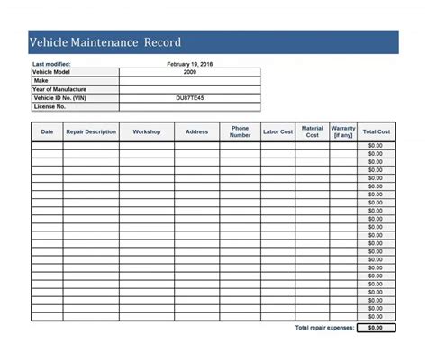 Common Mistakes Vehicle Maintenance Log