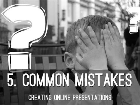 Common Mistakes to Avoid in Presentations