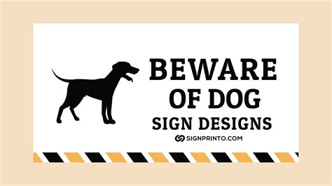 Common Mistakes to Avoid When Using Beware Dog Sign Printables