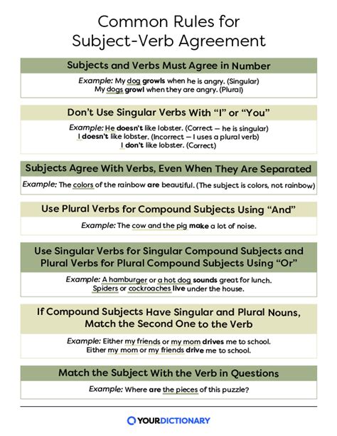 Description of Common Rules Examples