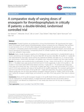 Conclusion and Final Thoughts on Enoxaparin