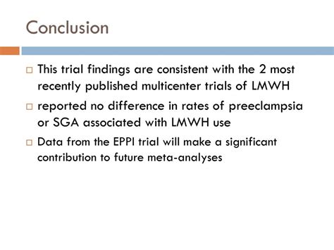 Conclusion and Final Thoughts on Enoxaparin