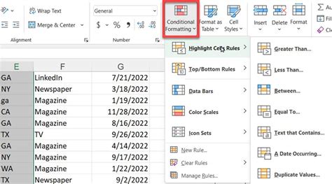 Conditional Formatting Tips