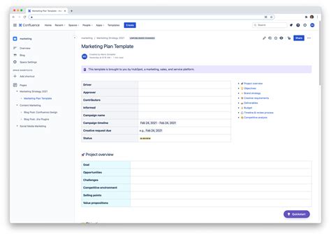 Confluence Page Management