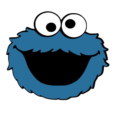 Cookie Monster Angry Face