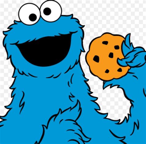 Cookie Monster Thrilled Face