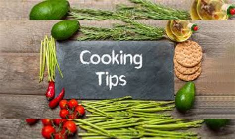 Description of Cooking Tips