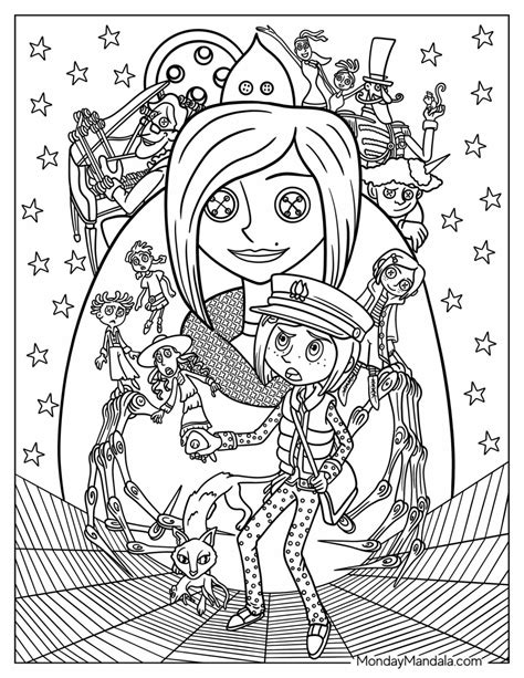 Coraline Coloring Book