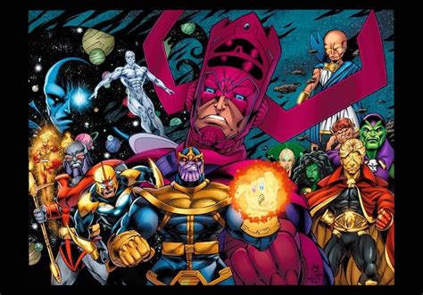 Cosmic Marvel Characters Example