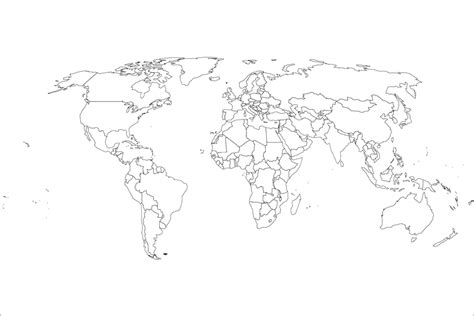 Country Map Template