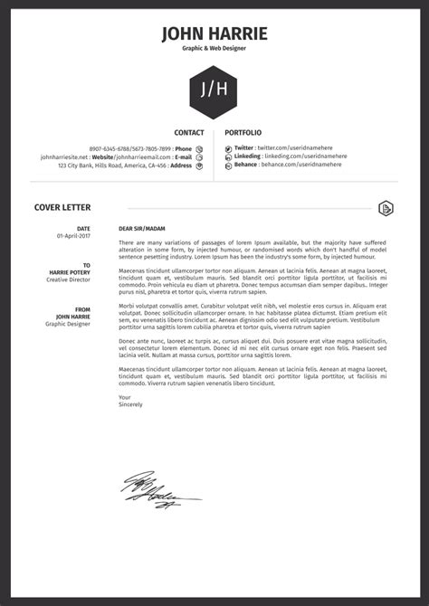 Cover Letter Template Docs