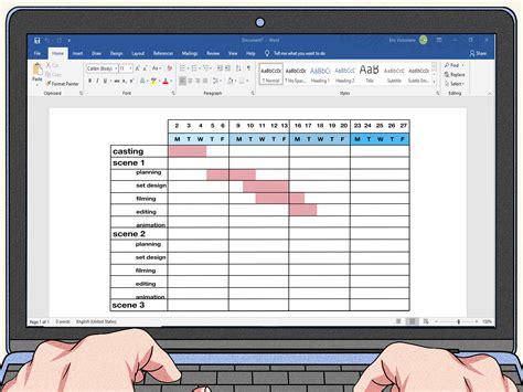 Create a Gantt Chart