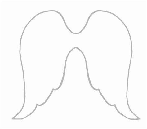 Create Your Own Angel Wings Template