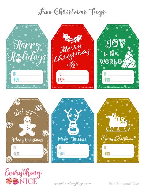 Create Christmas Tags Image