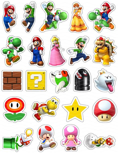 Creating Mario Printables