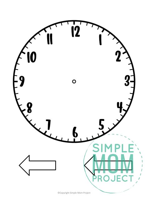 Create Your Own Blank Clock Template