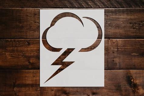 Create Your Own Lightning Bolt Stencils