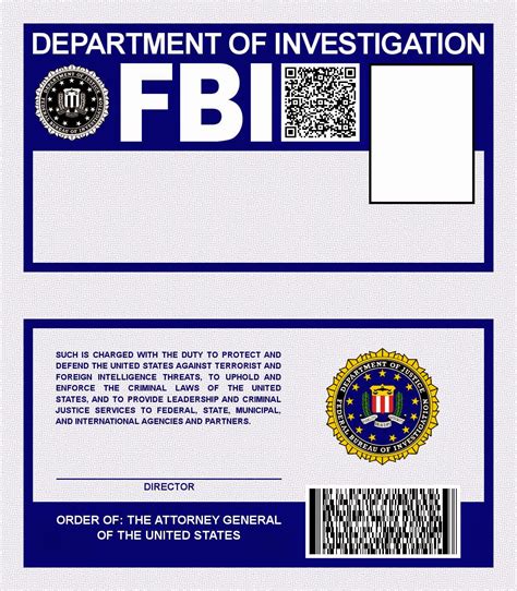 Steps to Create an FBI Badge Template