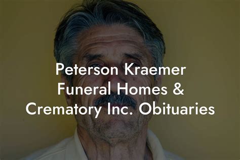 Creating a Funeral Home Obituary