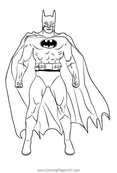 Designing custom Batman coloring pages